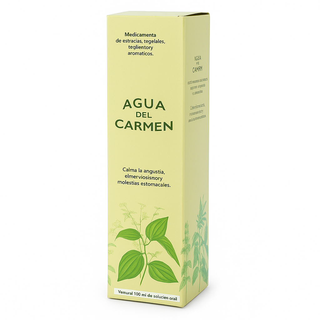 Agua del Carmen – Gotas Naturales (100 ml)