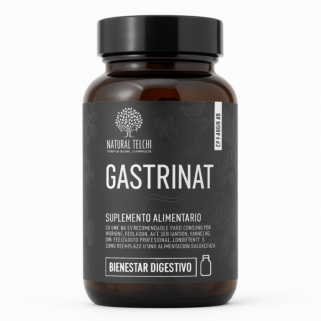 Natural Techi Gastrinat – Suplemento Alimenticio para Bienestar Digestivo (60 cápsulas)