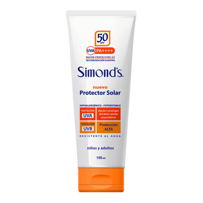 Protector Solar Simond’s SPF 50 – Niños y Adultos (190 ml)