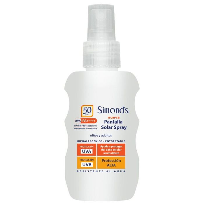 Simond’s Protector Solar Spray SPF 50 – Niños y Adultos (190 ml)
