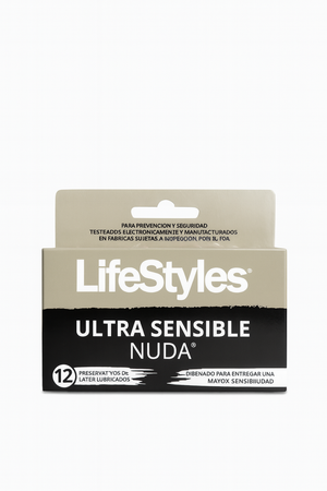 LifeStyles Nuda Ultra Sensible – Preservativos (12 unidades)