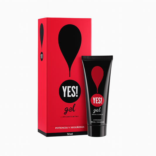 YES! Gel Placer Natural – Lubricante Íntimo (30 ml)