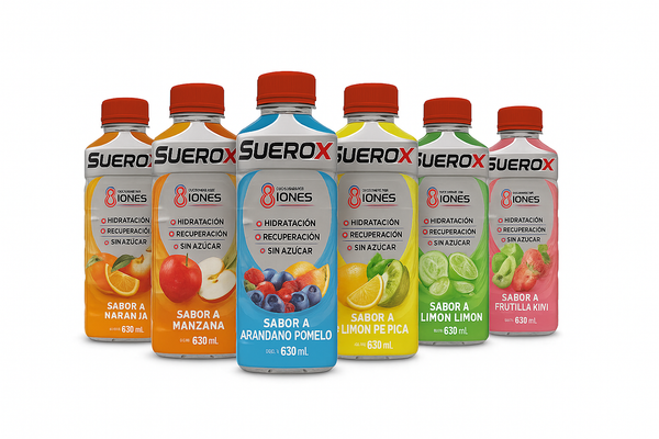 Suerox – Pack 6 Unidades Sabores Variados (630 ml c/u)