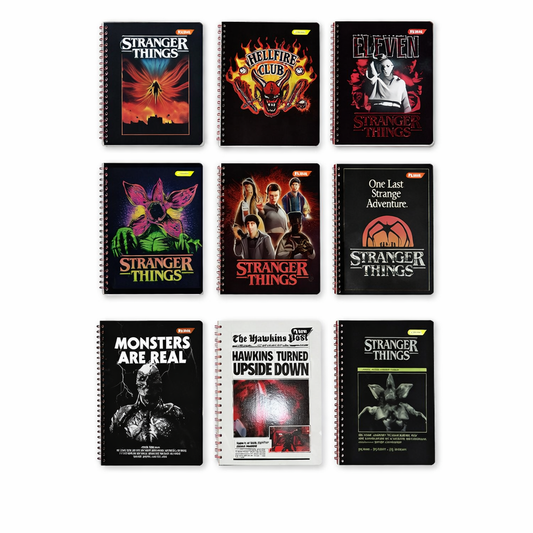 Cuadernos Stranger Things – Diseños surtidos (1 unidad)