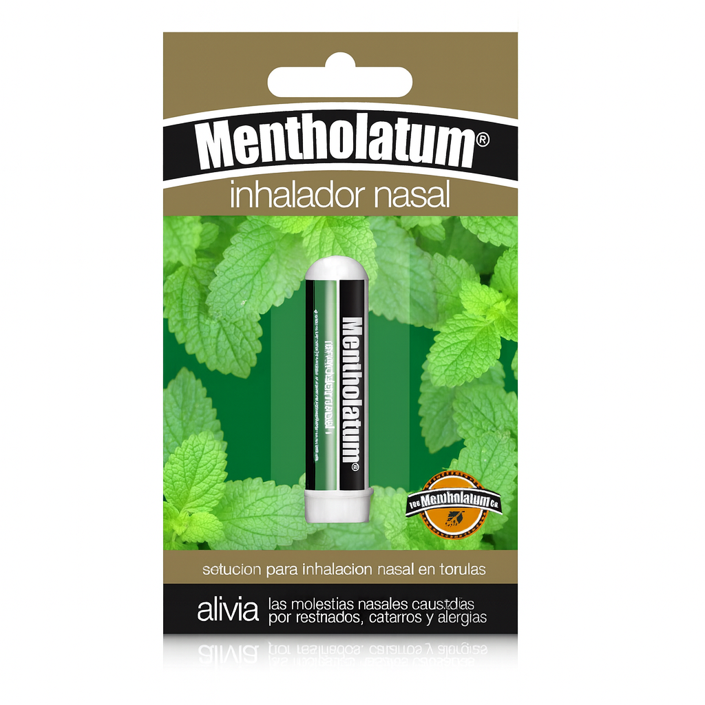 Mentholatum Inhalador Nasal – Alivia Congestión y Molestias Nasales
