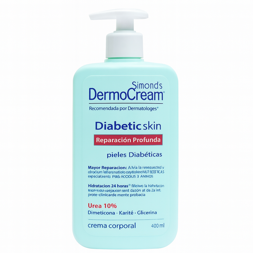 Simond’s DermoCream Diabetic Skin – Crema Corporal Reparación Profunda (400 ml)