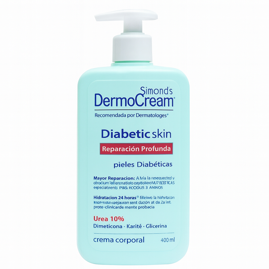 Simond’s DermoCream Diabetic Skin – Crema Corporal Reparación Profunda (400 ml)