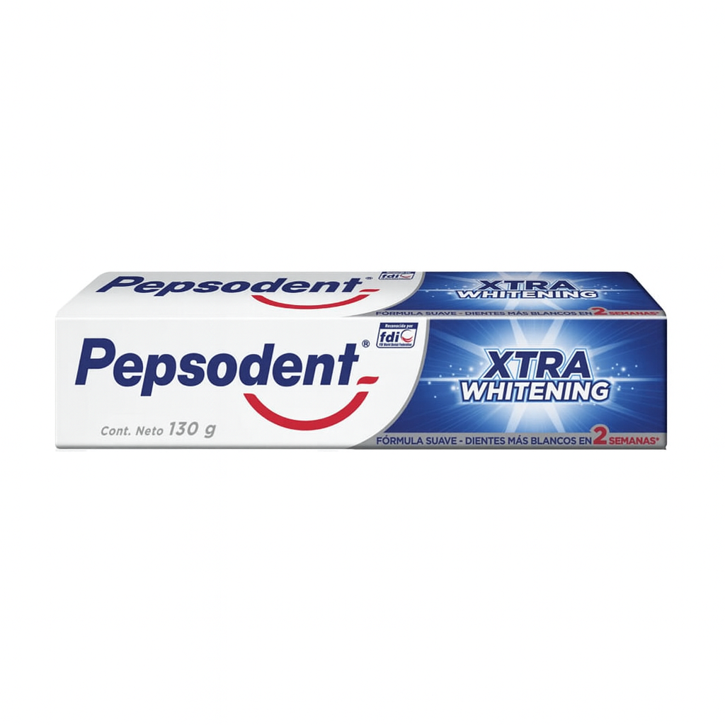 Pepsodent Xtra Whitening – Crema Dental Blanqueadora (130 g)