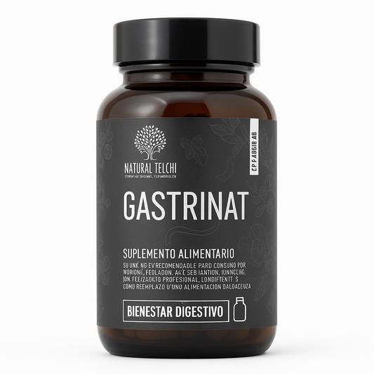 Natural Techi Gastrinat – Suplemento Alimenticio para Bienestar Digestivo (60 cápsulas)