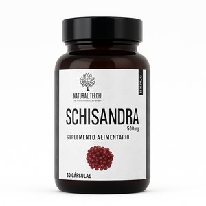 Natural Techi Schisandra 500 mg – Suplemento Alimenticio (90 cápsulas)