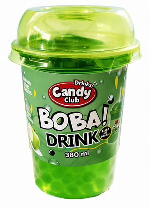 Boba Drink Bebida Bubble Tea – Sabores Frutales (380 ml)