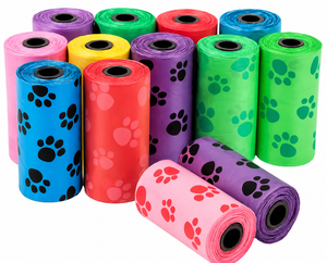 Bolsas Recolectoras para Mascotas – Pack 3 Rollos Colores Surtidos