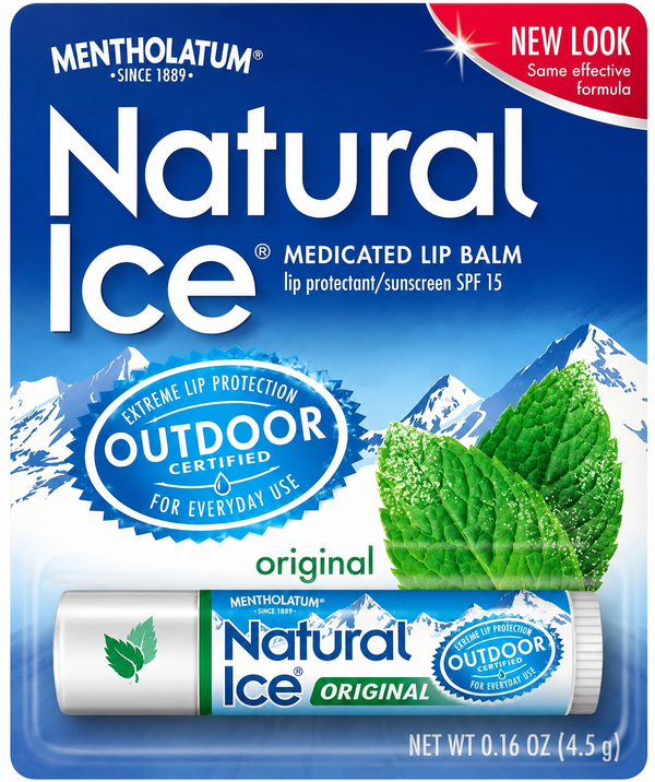 Lip Ice Natural Ice – Protector Labial Hidratante SPF 15 (Original)