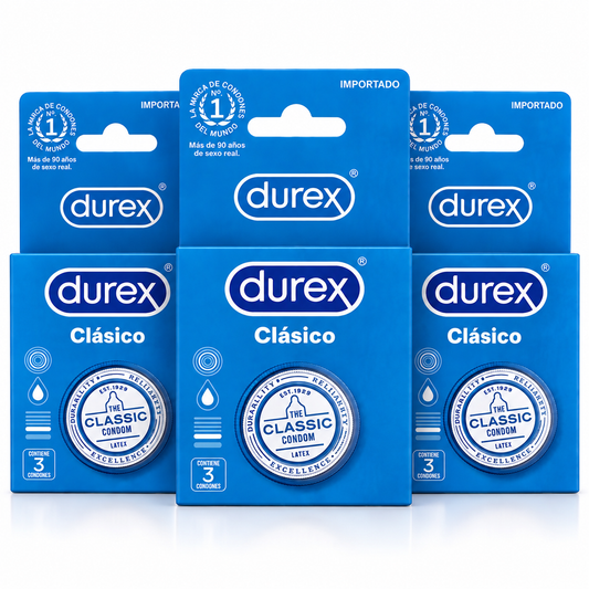 Durex Preservativo Clásico – Preservativos Lubricados