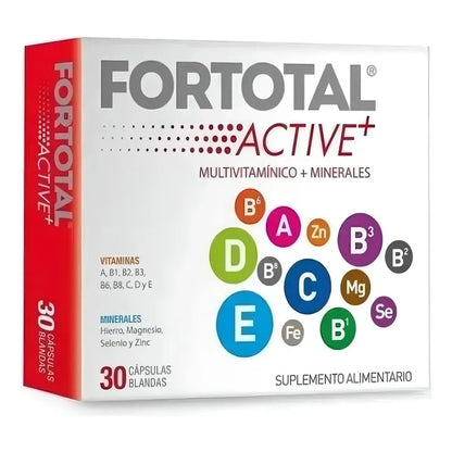 Fortotal Active Multivitamínico Minerales 30 Cáp Blandas Sabor N/a