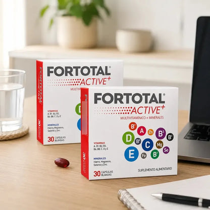 Pack 2x Fortotal Active+ Multivitaminico 60 Capsulas N/a