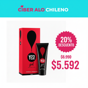 YES! Gel Placer Natural 20% Descuento Ciber Alo Chileno