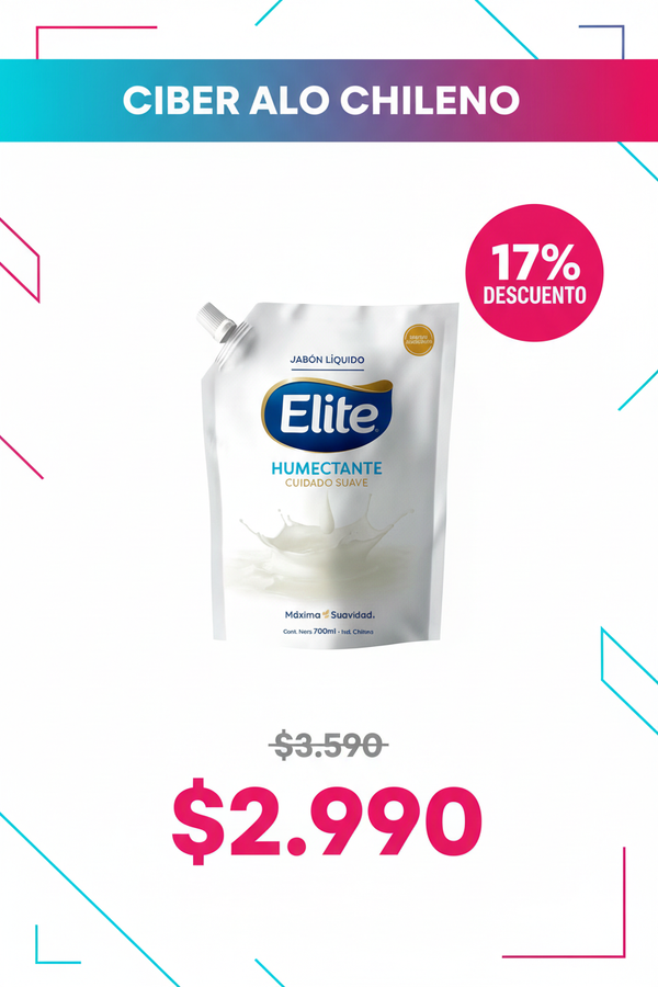 Jabón Elite Ciber Alo Chileno